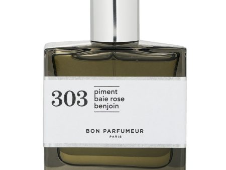 Bon Parfumeur 303 Eau De Parfum Spray - Amber & Spices Intense (Chilli, Pink Pepper, Benzoin)  30ml 1oz Online Sale