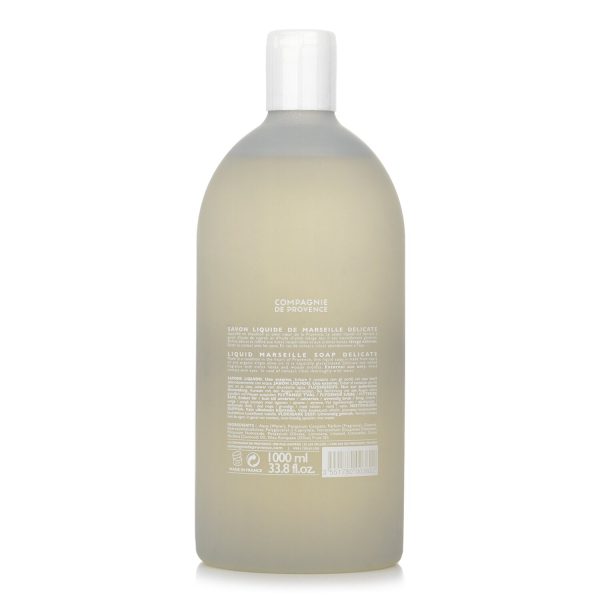 Compagnie de Provence Liquid Marseille Soap Delicate Refill  1000ml 33.8oz For Sale