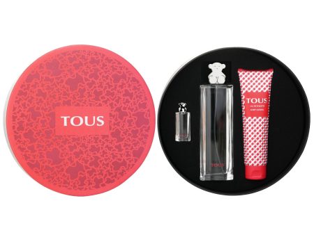 Tous Eau De Toilette Spray 90ml + Eau De Toilette Spray 4.5 ml + Body Lotion 150ml  3pcs For Sale