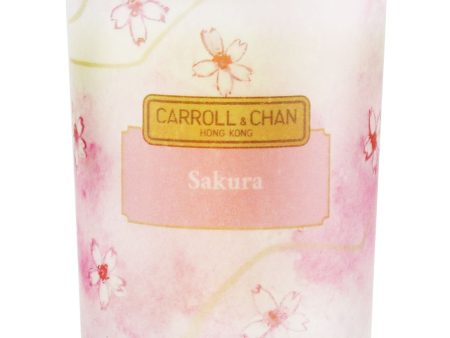 Carroll & Chan 100% Beeswax Votive Candle - Sakura  65g 2.3oz Online Sale