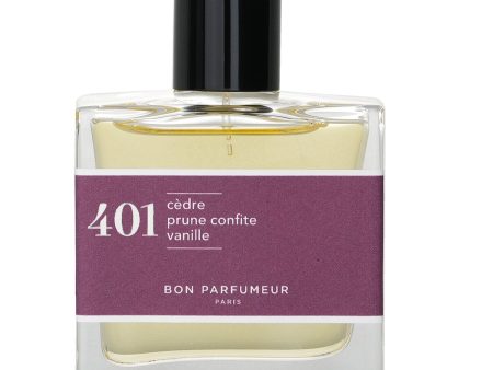 Bon Parfumeur 401 Eau De Parfum Spray - Oriental (Cedar, Plum Marmalade, Vanilla)  30ml 1oz Online Hot Sale