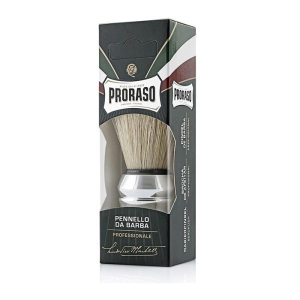 Proraso Large Boar Pure Bristol Shaving Brushes With Chrome Handle Online Sale