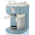 ARIETE Ariete - Vintage Espresso Machine (Blue) - 1383 15 (Hong Kong plug with 220 Voltage)  Fixed Size For Discount