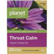 Planet Organic Organic Throat Calm Herbal Tea x 25 Tea Bags For Cheap