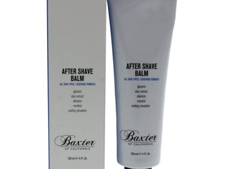 Baxter Of California After Shave Balm by Baxter Of California for Men - 4 oz After Shave Balm Supply