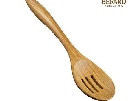 Berard TERRA Olive Wood Spoon Large 13   Fixed Size Hot on Sale