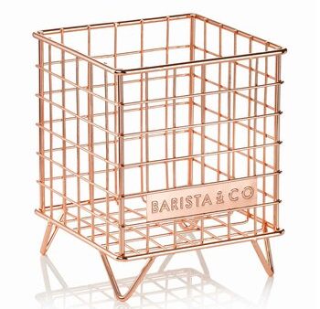 Barista & Co Corral Pod Coffee Capsule Storage - Copper  Fixed Size Cheap