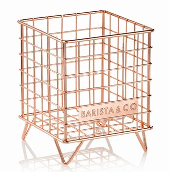 Barista & Co Corral Pod Coffee Capsule Storage - Copper  Fixed Size Cheap