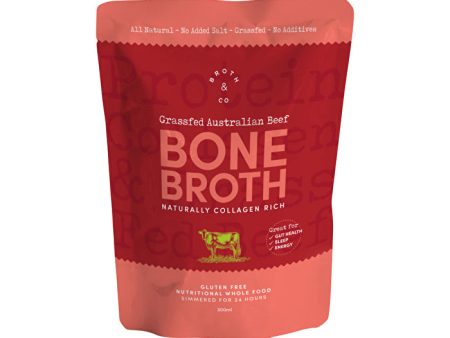 Broth & Co Bone Broth Grassfed Australian Beef 300ml Online now