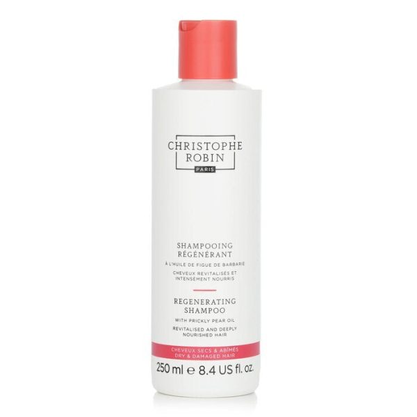 Christophe Robin Regenerating Shampoo with Prickly Pear Oil - Dry & Damaged Hair 250ml 8.4oz Fashion