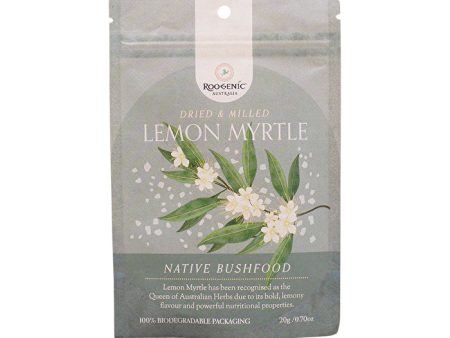 Roogenic Australia Native Bushfood Dried & Milled Lemon Myrtle 20g Online