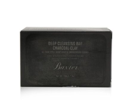 Baxter Of California Deep Cleansing Bar (Charcoal Clay) 198g 7oz on Sale