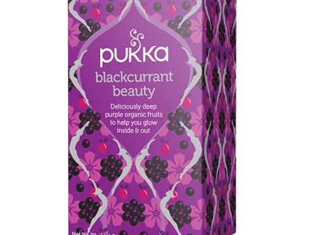 Pukka Organic Blackcurrant Beauty x 20 Tea Bags Hot on Sale