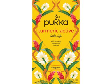 Pukka Organic Turmeric Active x 20 Tea Bags Online now