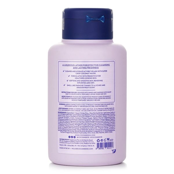 Coco & Eve Glow Figure Smoothie Shower Gel - # Lychee & Dragon Fruit Scent  300ml 10.1oz Fashion