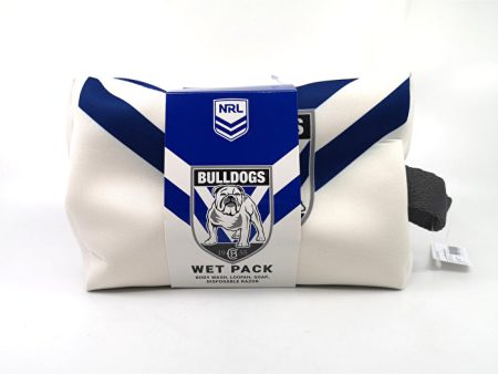 Nrl Toiletries Bag Gift Set Canterbury Bulldogs Body Wash 150ml Online now